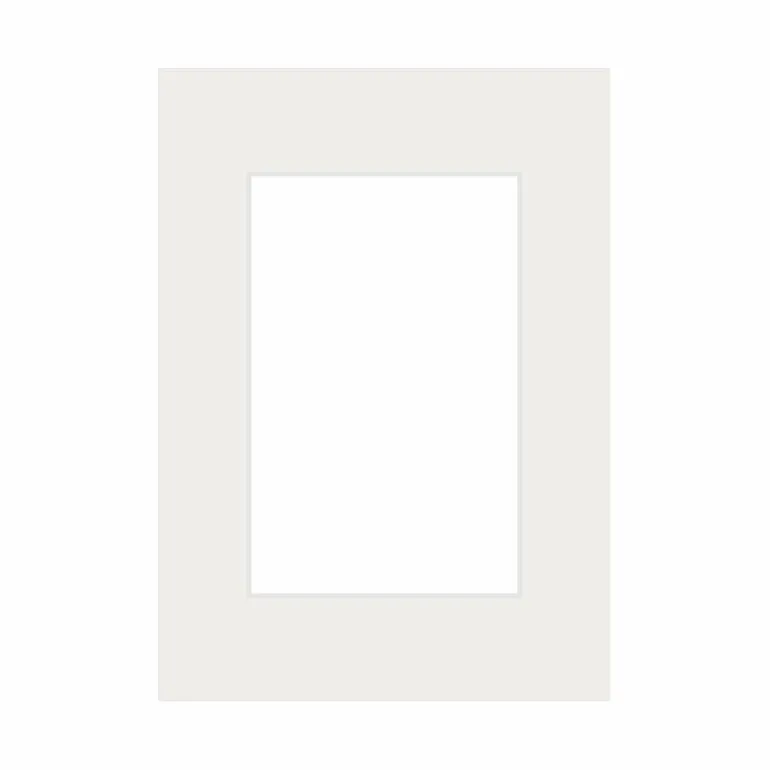 Passepartout, Porcelænshvid, Standardmål