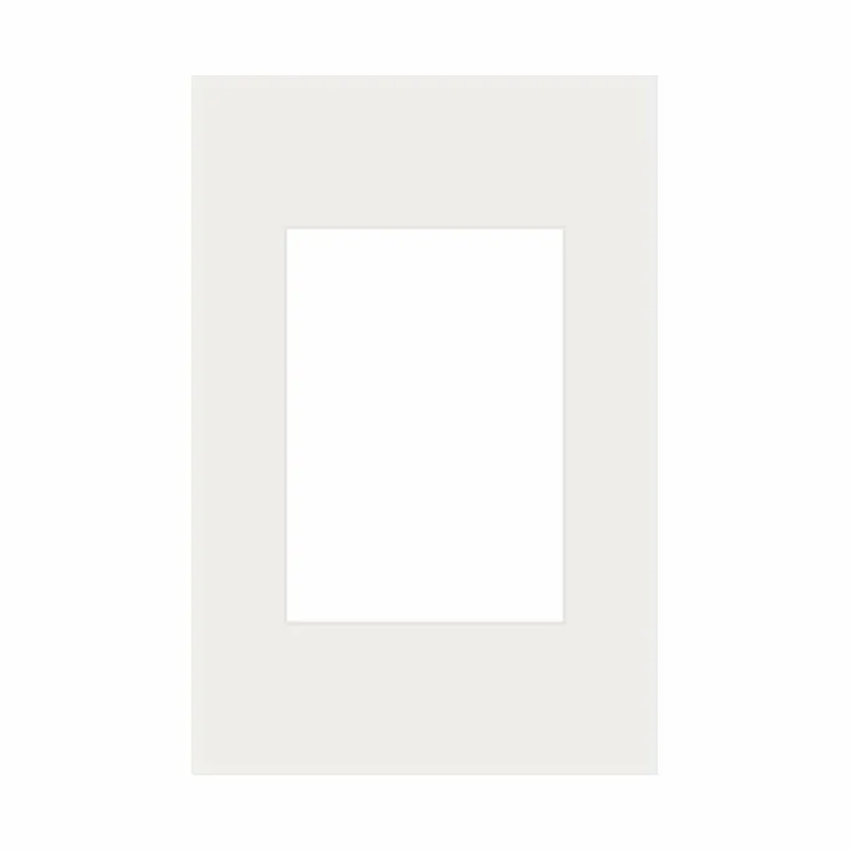 Passepartout, Porcelænshvid, Standardmål