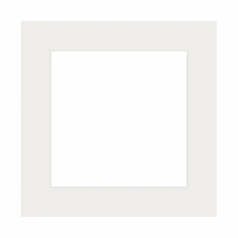 Passepartout, Porcelænshvid, Standardmål