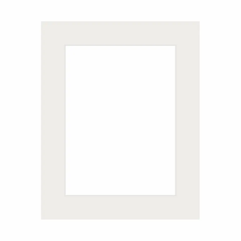 Passepartout, Porcelænshvid, Standardmål