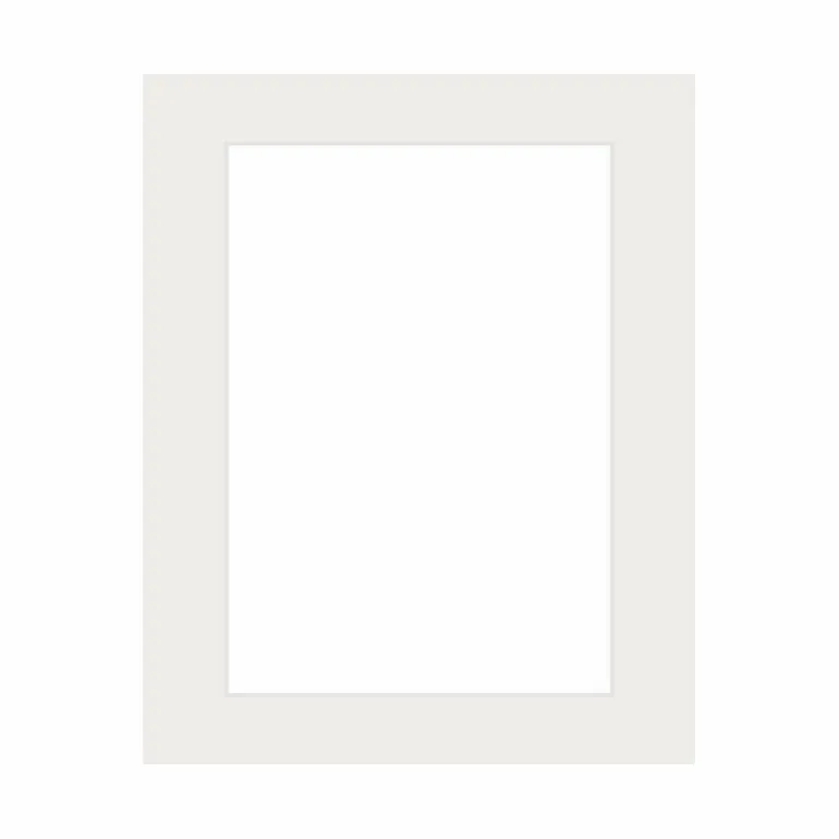 Passepartout, Porcelænshvid, Standardmål