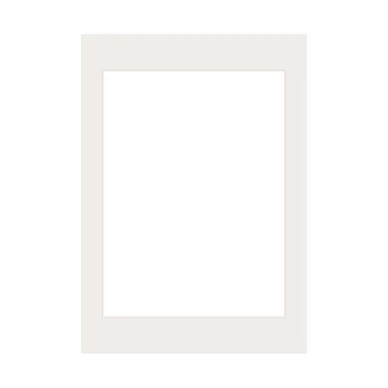 Passepartout, Porcelænshvid, Standardmål