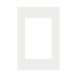 Passepartout, Porcelænshvid, Standardmål