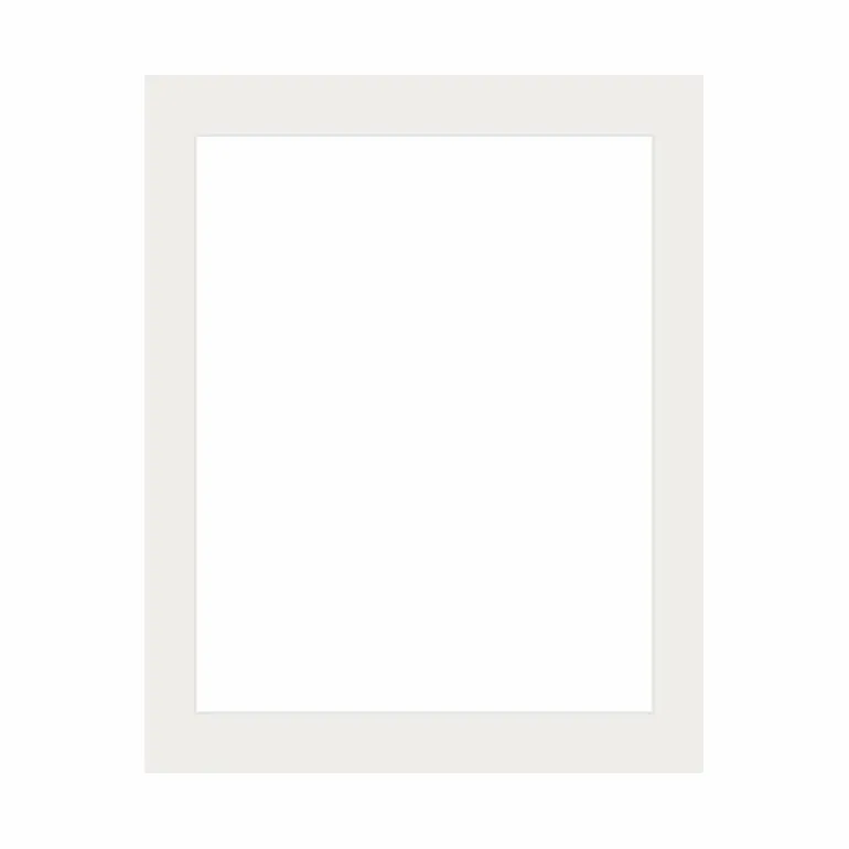 Passepartout, Porcelænshvid, Standardmål