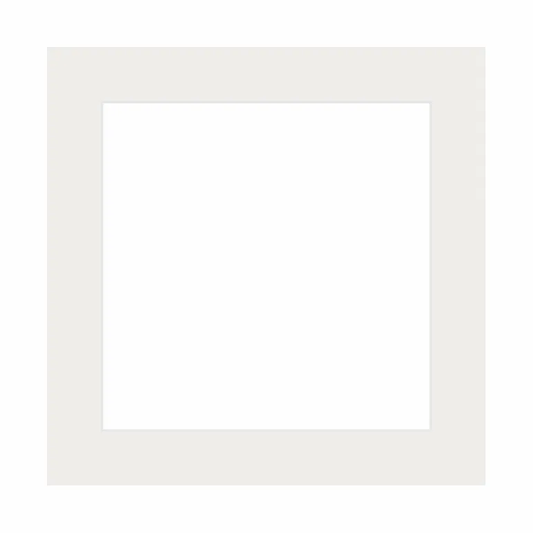 Passepartout, Porcelænshvid, Standardmål