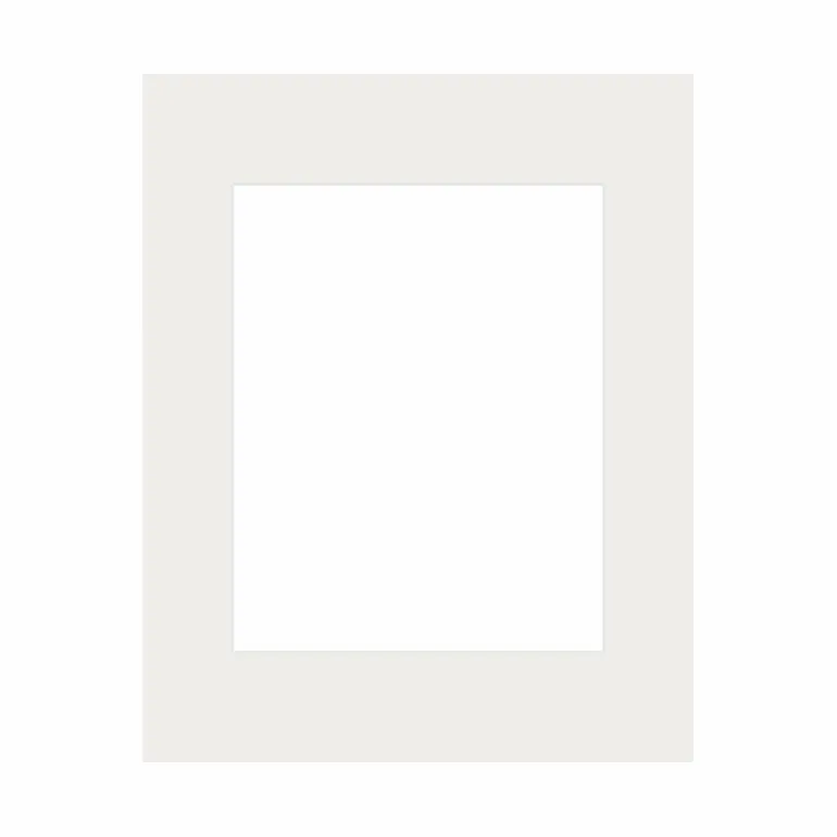 Passepartout, Porcelænshvid, Standardmål