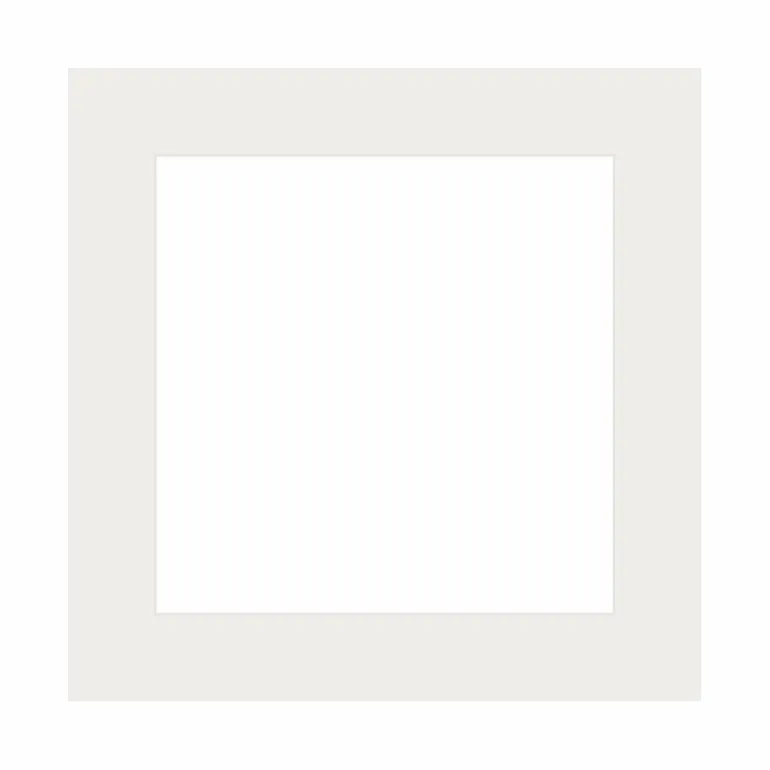 Passepartout, Porcelænshvid, Standardmål