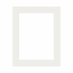 Passepartout, Porcelænshvid, Standardmål