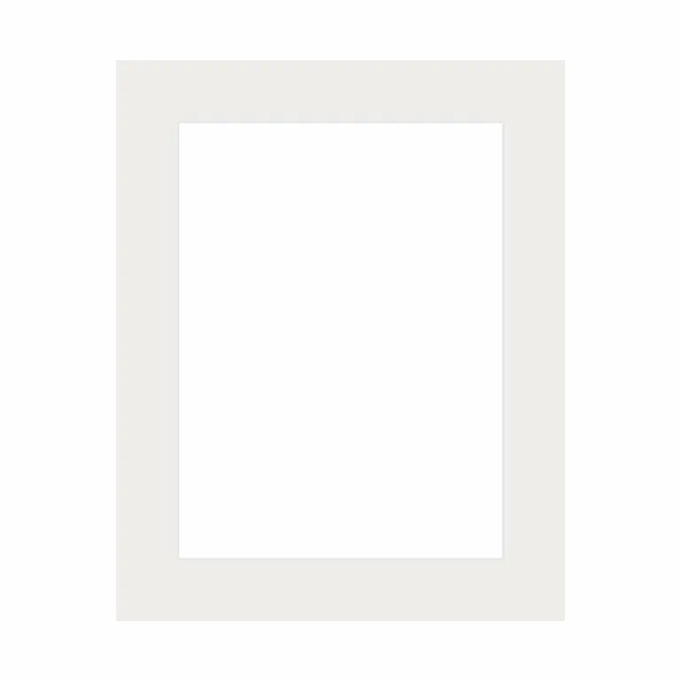 Passepartout, Porcelænshvid, Standardmål