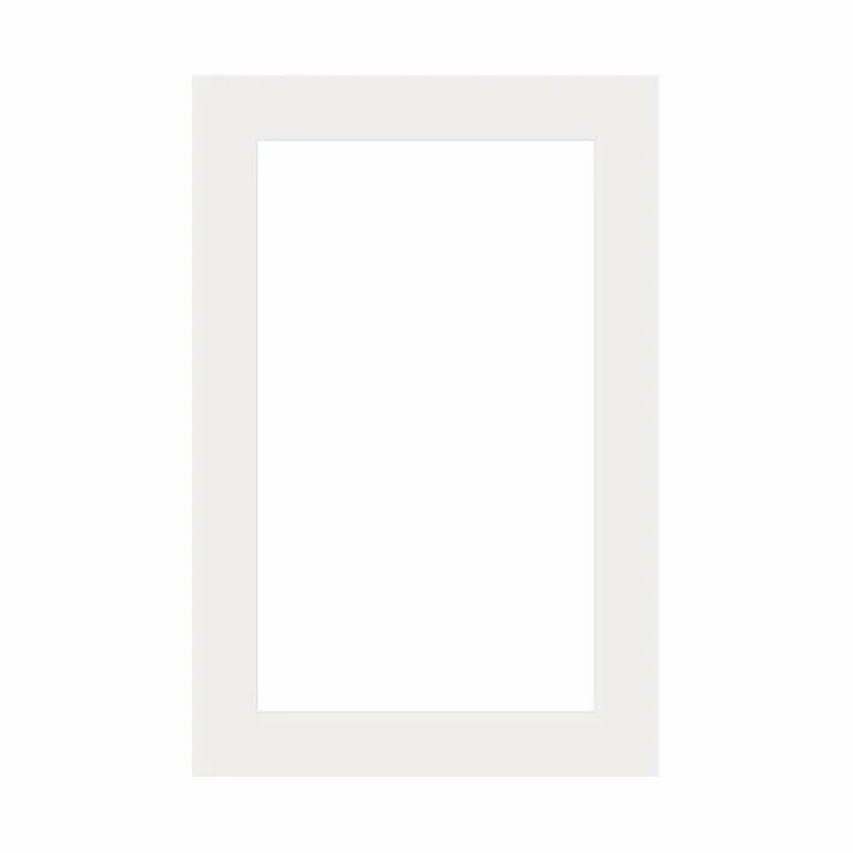 Passepartout, Porcelænshvid, Standardmål