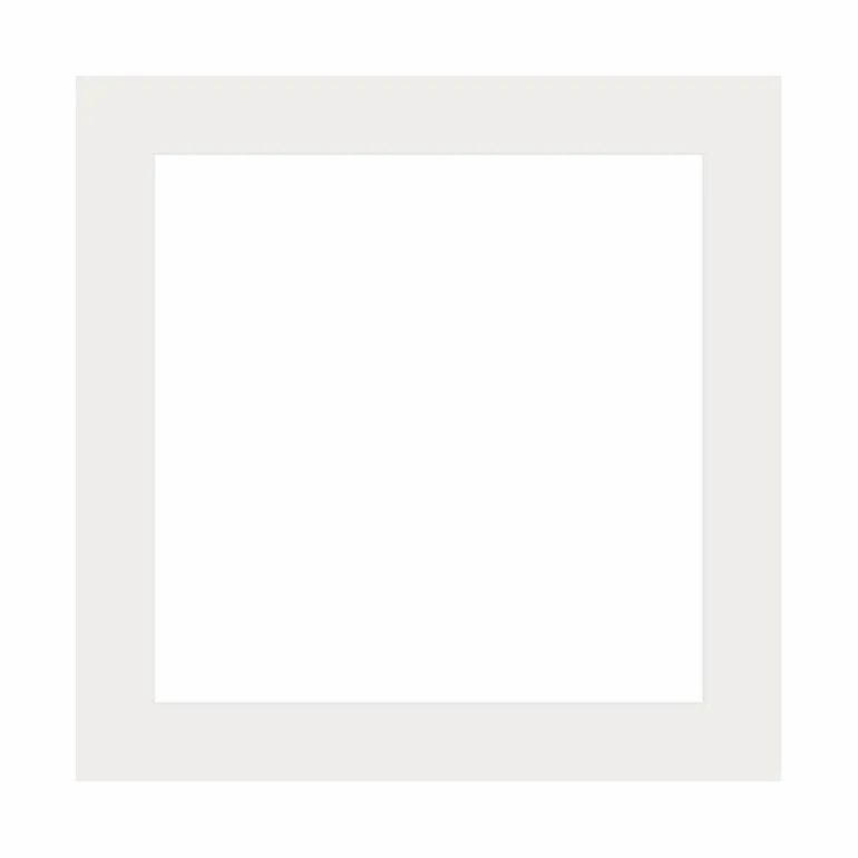 Passepartout, Porcelænshvid, Standardmål