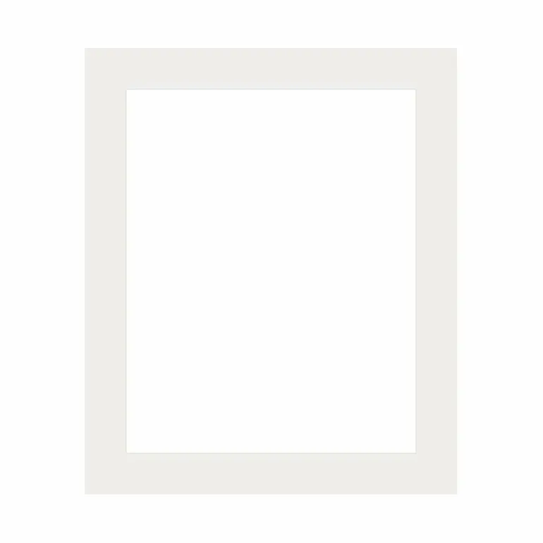 Passepartout, Porcelænshvid, Standardmål