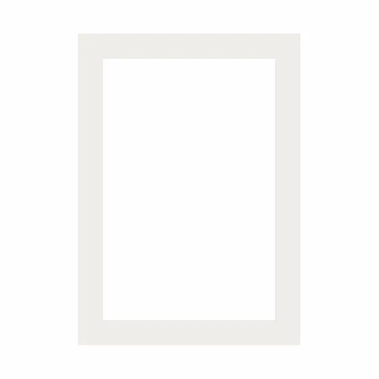 Passepartout, Porcelænshvid, Standardmål