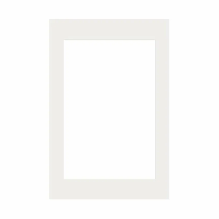 Passepartout, Porcelænshvid, Standardmål