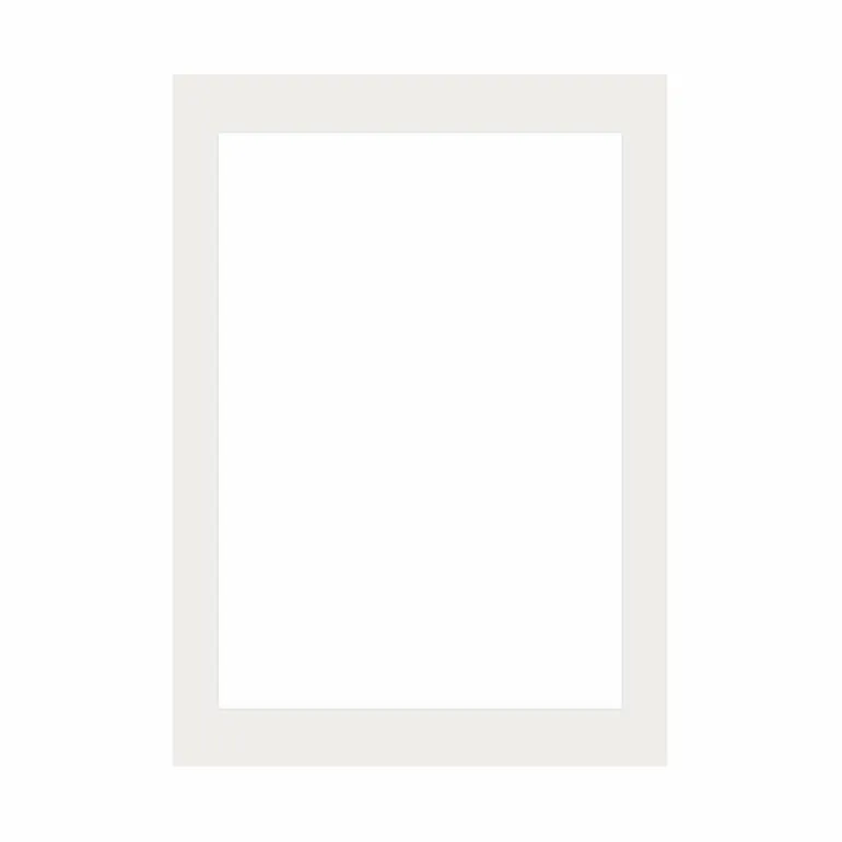 Passepartout, Porcelænshvid, Standardmål