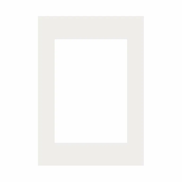 Passepartout, Porcelænshvid, Standardmål