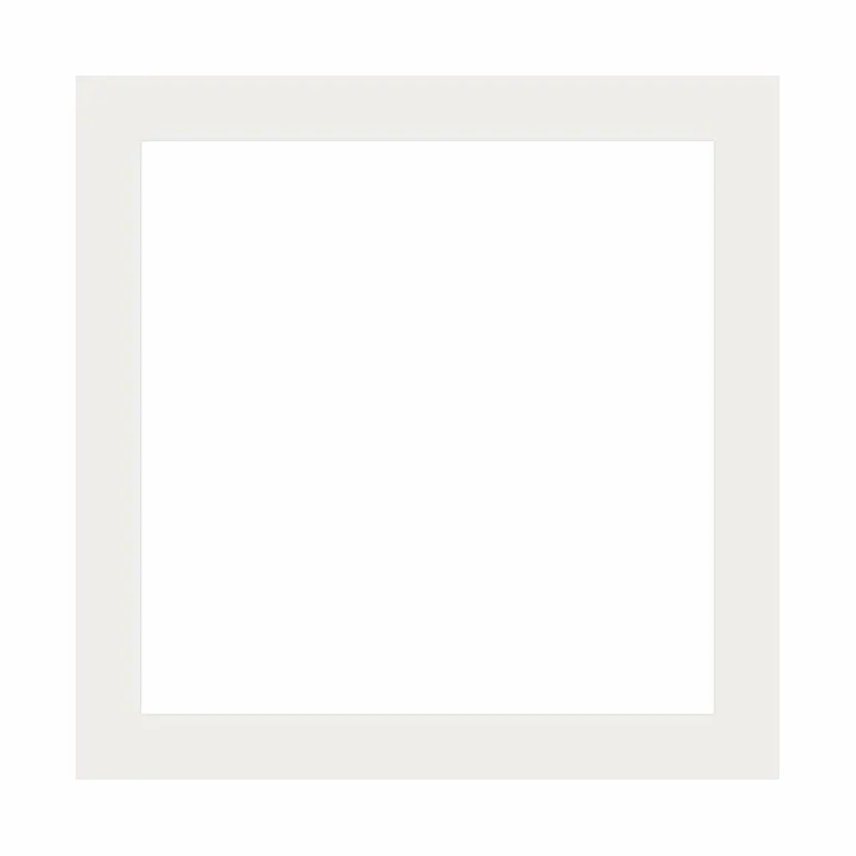 Passepartout, Porcelænshvid, Standardmål