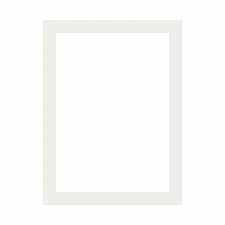 Passepartout, Porcelænshvid, Standardmål