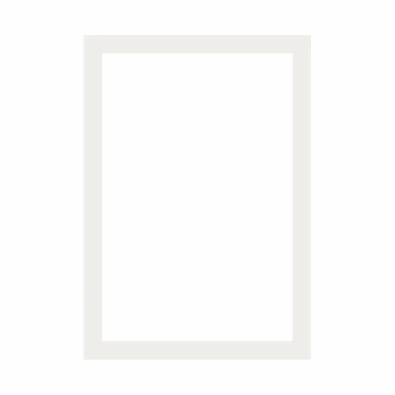 Passepartout, Porcelænshvid, Standardmål