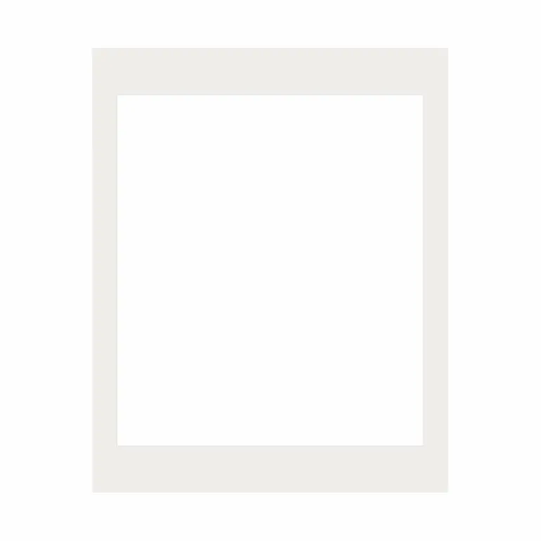 Passepartout, Porcelænshvid, Standardmål