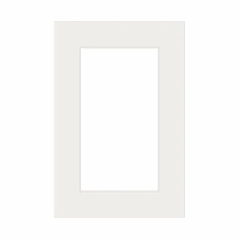 Passepartout, Porcelænshvid, Standardmål