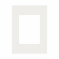 Passepartout, Porcelænshvid, Standardmål