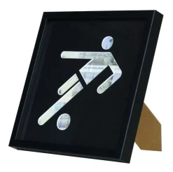 Pengegaveramme, Fodbold, 20x20 cm