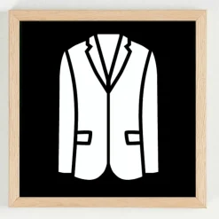 Pengegaveramme, Jakkesæt1, 20x20 cm