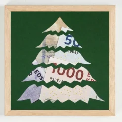 Pengegaveramme, Julerammer, udvalg, 20x20 cm