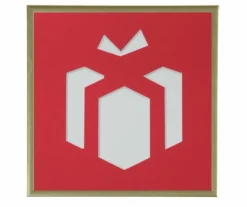 Pengegaveramme, Julerammer, udvalg, 20x20 cm