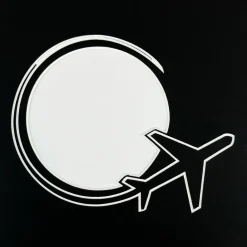 Pengegaveramme, Rejse, 20x20 cm