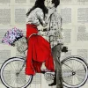 Plakat, Bike days, Loui Jover Art