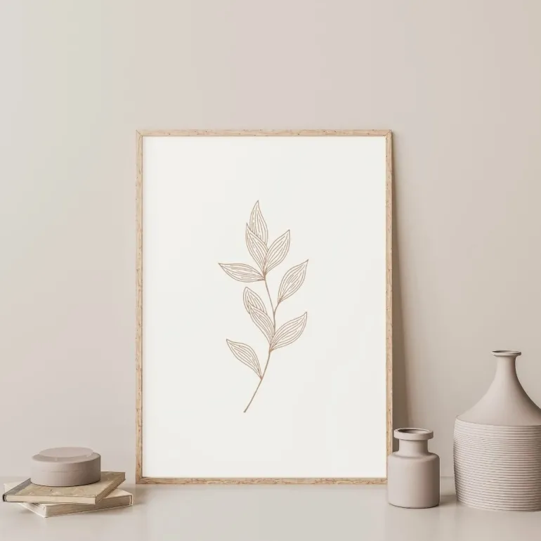 Plakat, Brown Leaves