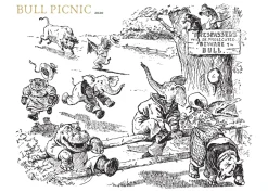Plakat, Bull Picnic