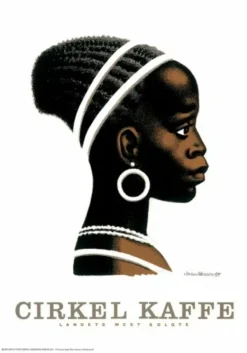 Plakat, Cirkel Kaffe