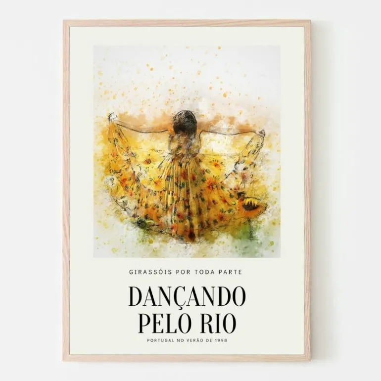 Plakat, Dançando pelo rio