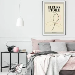 Plakat, Fleurs etoile
