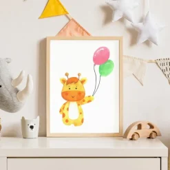 Plakat, Giraf