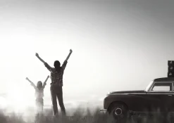 Plakat, Happy road adventure