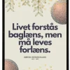 Plakat, Livet, Citat