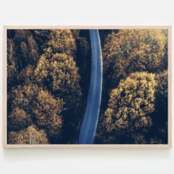 Plakat, Long fall road