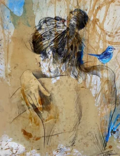 Plakat, Never to Far away - Loui Jover Art