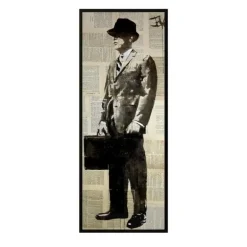 Plakat, No funny business, Loui Jover Art