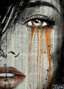 Plakat, Orange crush, Loui Jover Art