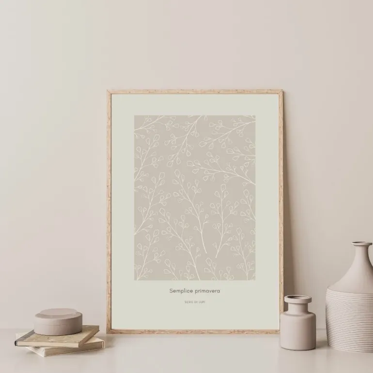 Plakat, Semplice primavera