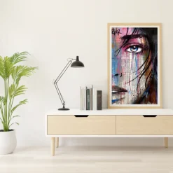 Plakat, Village, Loui Jover Art