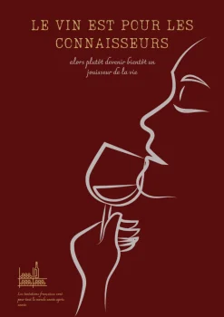 Plakat, Vin er for livsnydere
