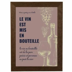 Plakat, Wine is poetry, vinplakat