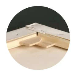 Pose med 12 stk. kiler til alm. blindrammer