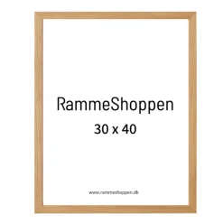 Ramme Fjord i egefiner – Dansk håndværk